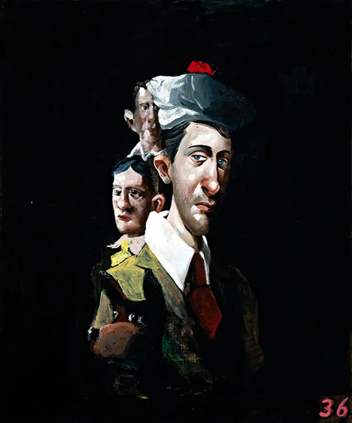 Plain Clothes, 2007, oil on canvas, 122 x 102cm