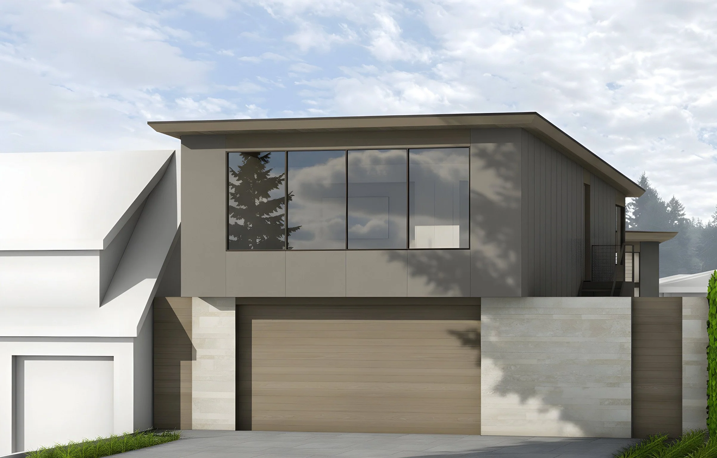 Concept Rendering: NW Corner Perspective