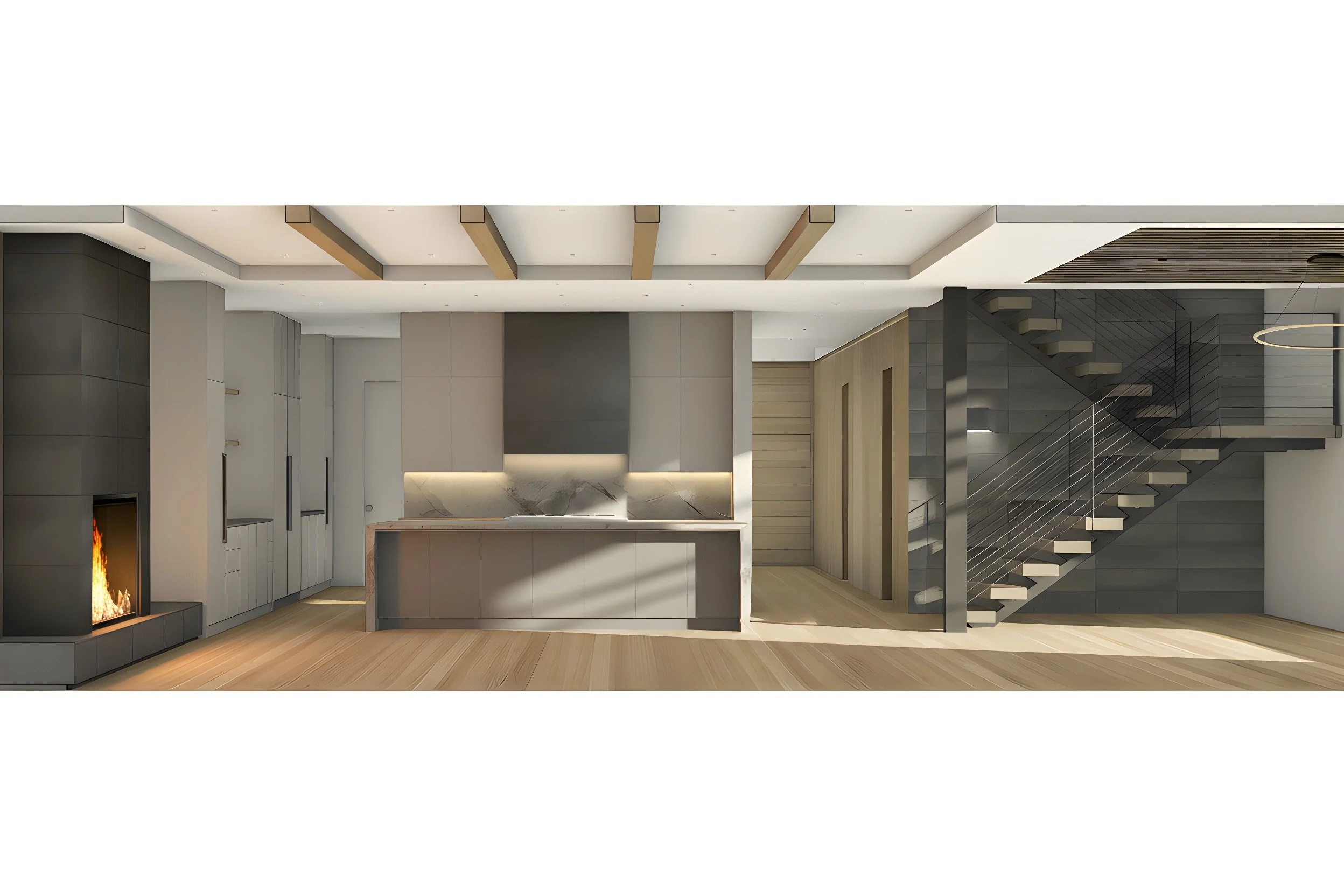 Concept Rendering: Living Room North