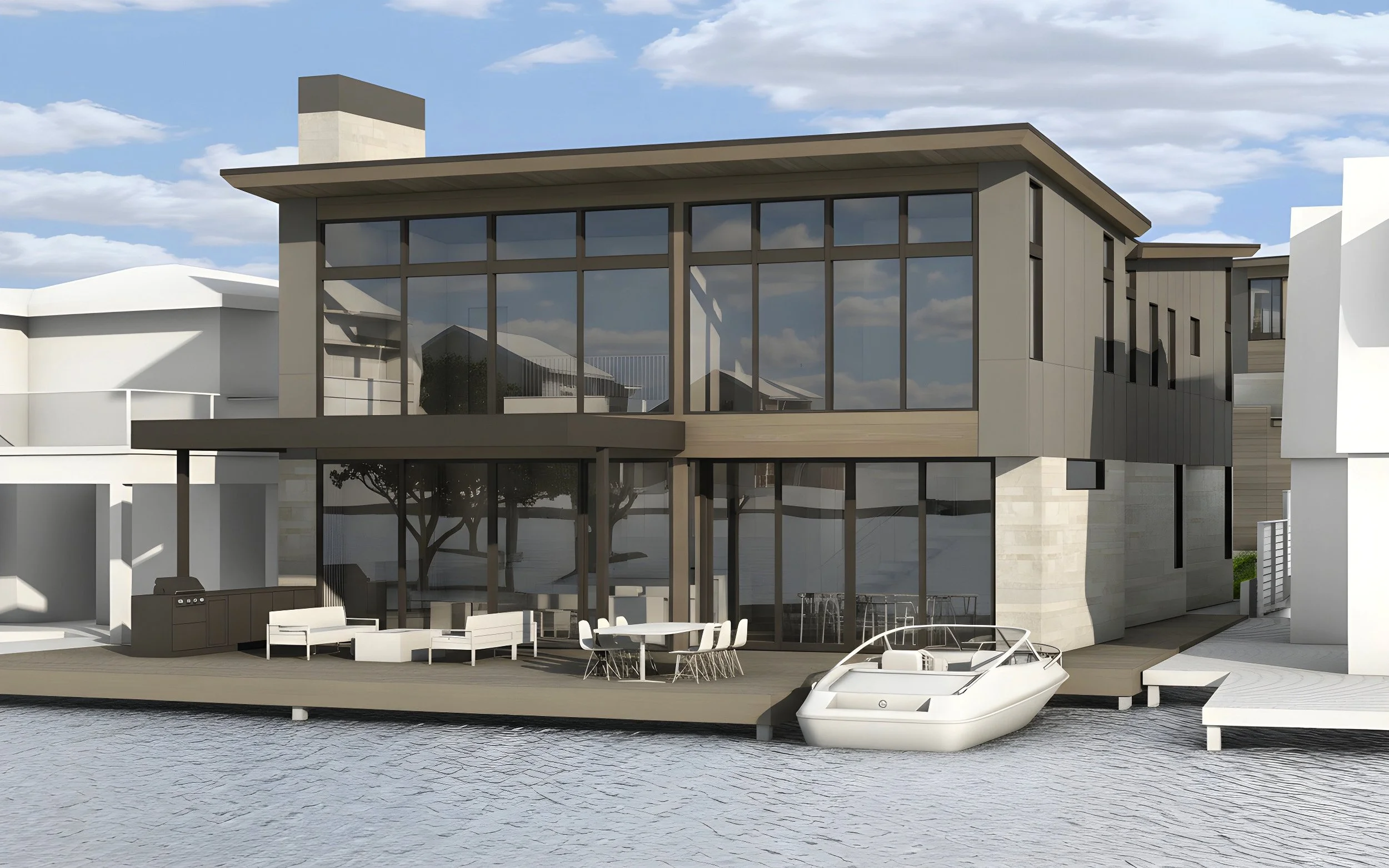 Concept Rendering: SE Corner Perspective