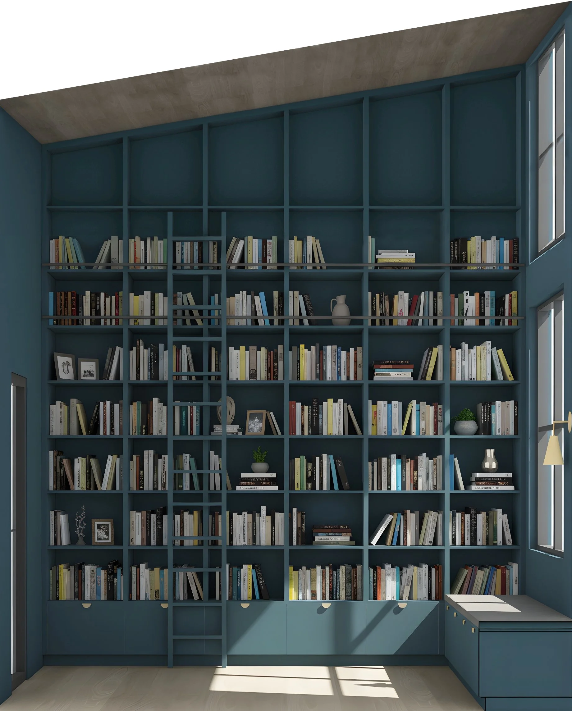 Concept Rendering: Library Perspective