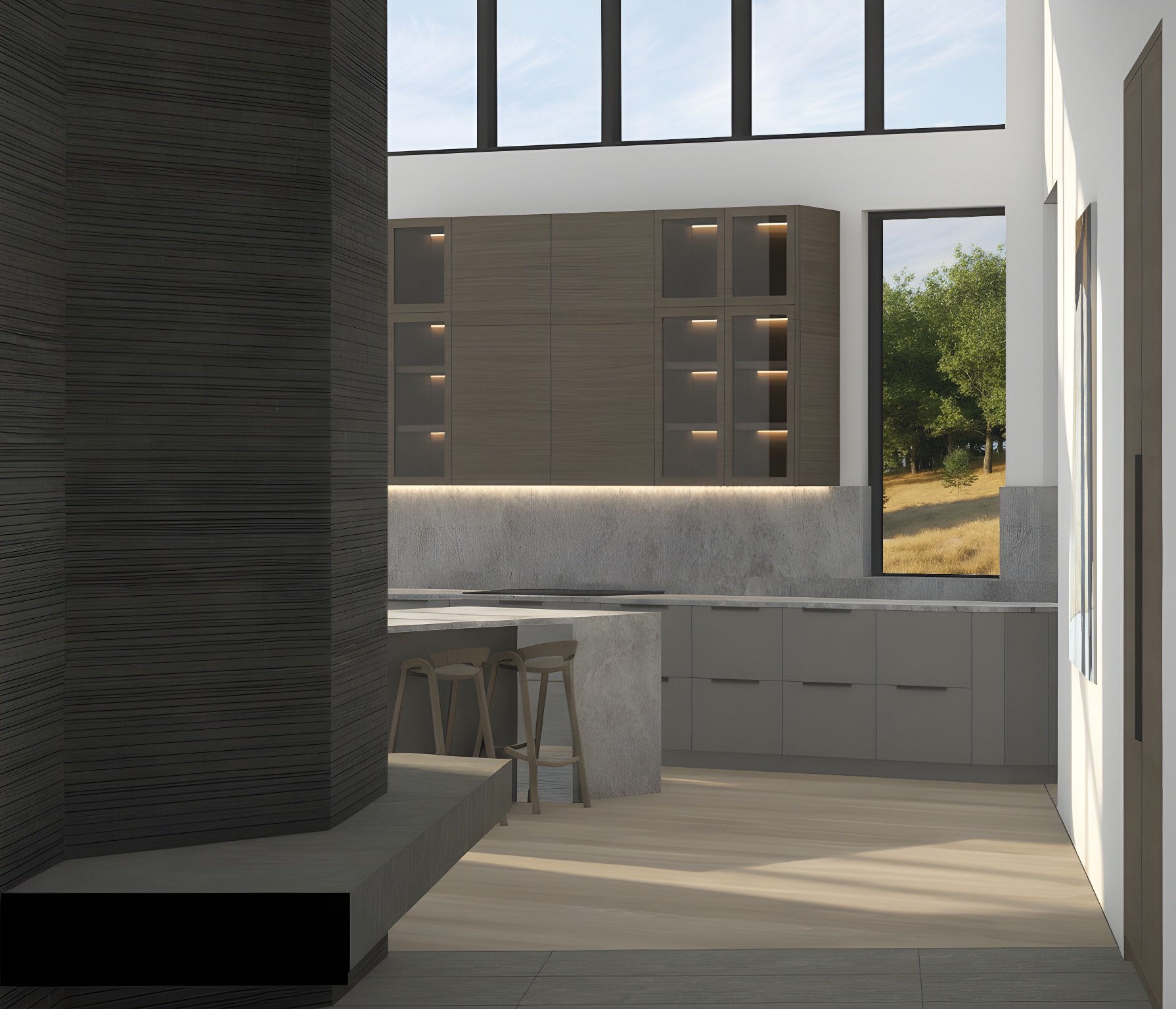Concept Rendering: Entry Foyer Perspective