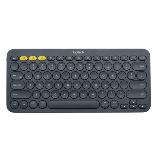Ergonomic Bluetooth Keyboard - Logitech K380 Keyboard