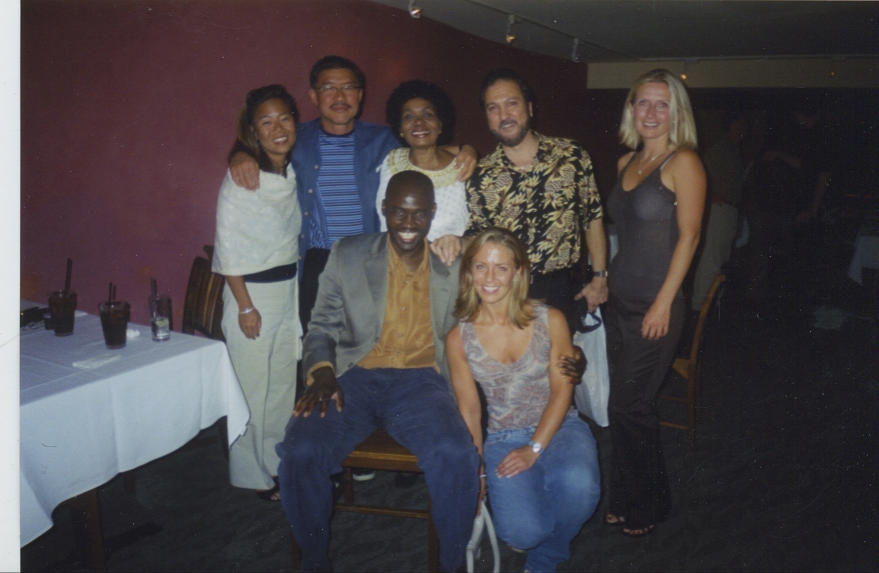   This is the last-to-leave group at my going-away party in Seattle. After a five-year stint,    the  Washington Post  lured me away in 2002   .  