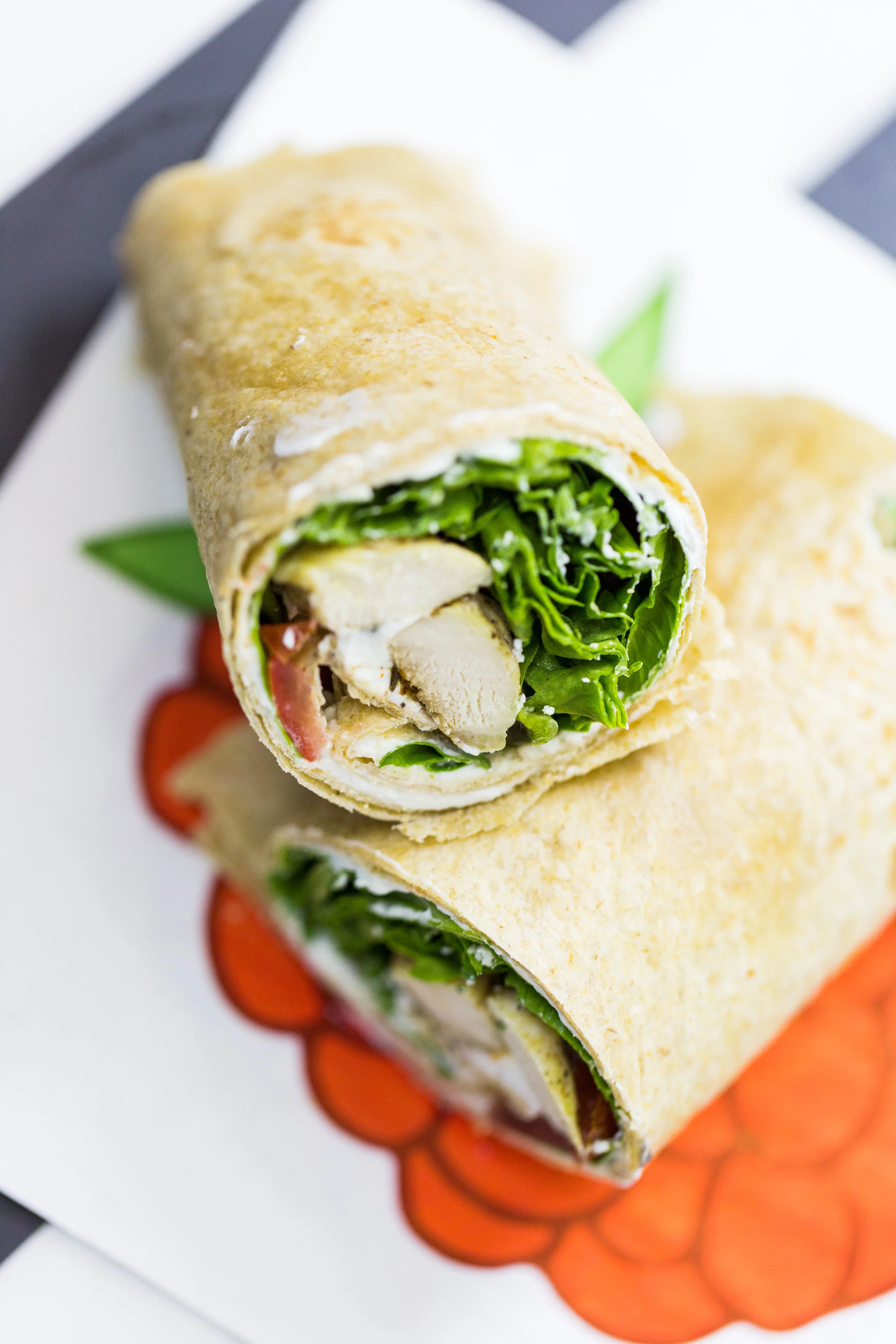 Tavuklu & Labneli Tam Tahıllı Wrap