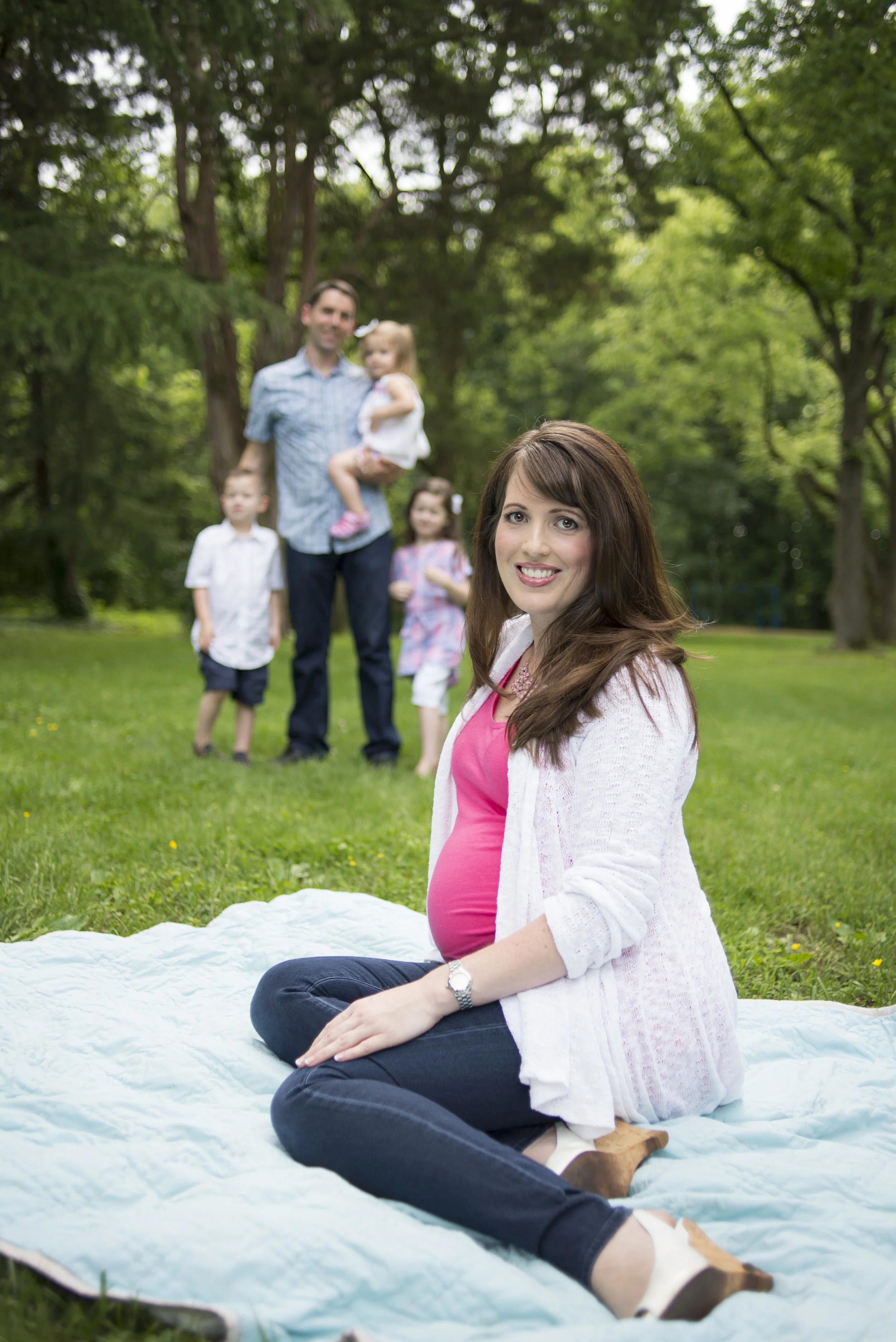 Anticipating Baby #4 {Arlington, VA Maternity and Family Photographer}