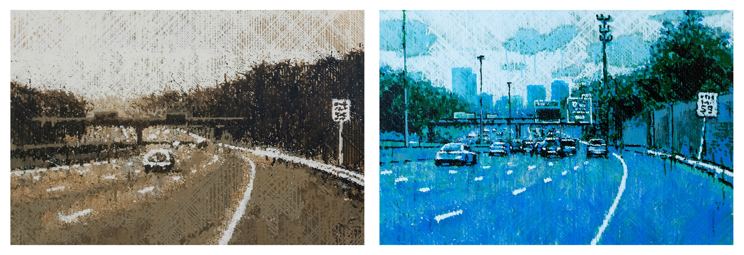 495 South in 1970 and 2018.