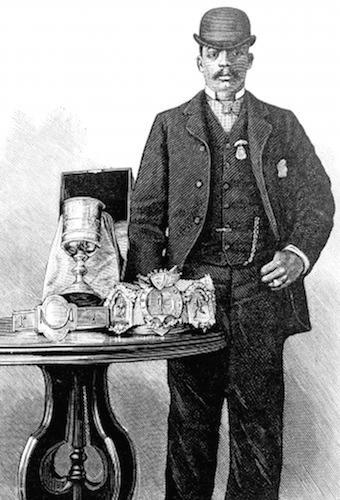 Frank Hart was the biggest national sports hero Delaware had seen when he came to race in the 1880s. 