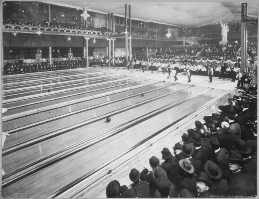 Bowling was the “prince of winter sports’ in Delaware in the early 1900s .