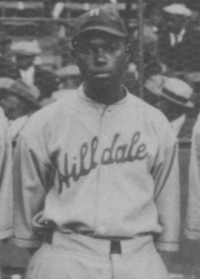Judy Johnson, playing for the Hilldale Daisies in the first ever Colored World Series in 1924. Johnson batted .364 in the Series and slugged .614 but the Daisies lost to the Kansas City Monarchs.