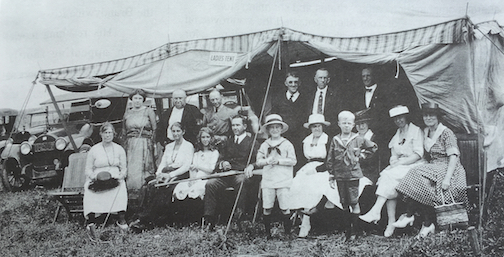 The Marshall Marathon in Yorklyn was the biggest trapshooting tournament on the East Coast for thirty years - in prestige, attendance and number of targets. The Auburn Heights property is now a Delaware state preserve.