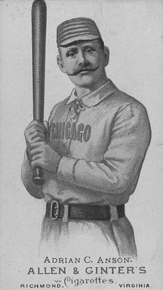 Cap Anson was the first Hall-of-Famer to play on Delaware diamonds. Unfortunately for Dover he was wearing a Philadelphia uniform at the time.