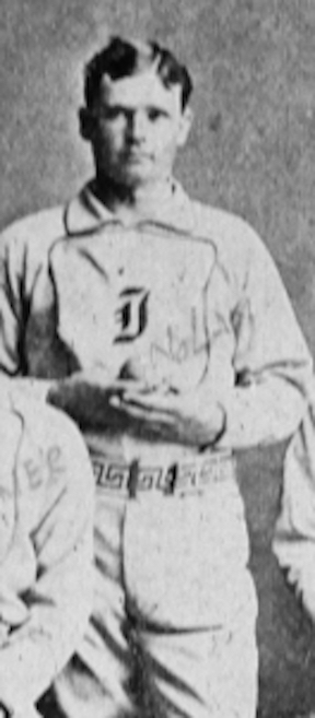 Ed “The Only” Nolan, a 27-year old Canadian pitcher, was the Quicksteps top-paid player. Seven years earlier while pitching in the minor leagues for Indianapolis Nolan threw 76 complete games, won 64 and pitched 30 shutouts - all records in professional ball.
