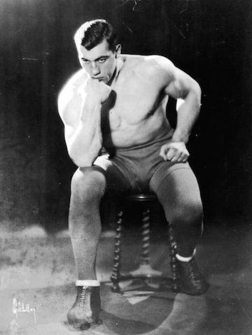 On his way to the heavyweight championship of the world Primo Carnera stopped in Wilmington to batter an overmatched opponent.