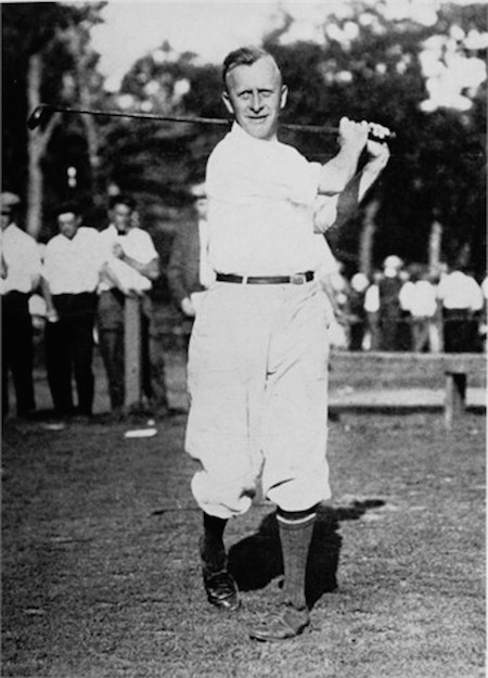  Englishman Gilbert Nicholls was a top American pro when he came to Wilmington Country Club.