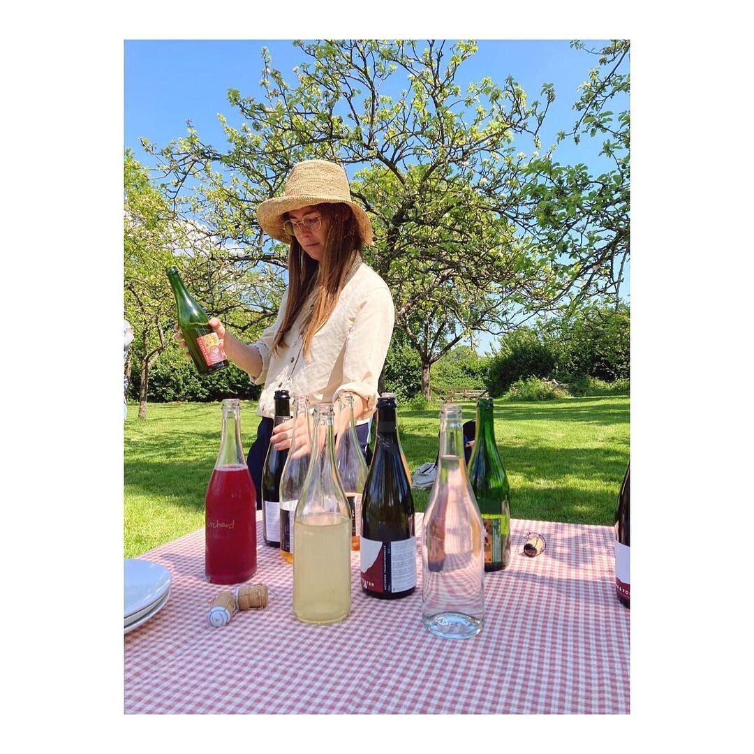 Repost &bull; @wildwineschool .What a glorious way to spend the bank holiday weekend!

We joined @findcider on Saturday to host our inaugural tour, tasting and lunch at their picture perfect cidery in the Exe valley. (June date now live on the Find a