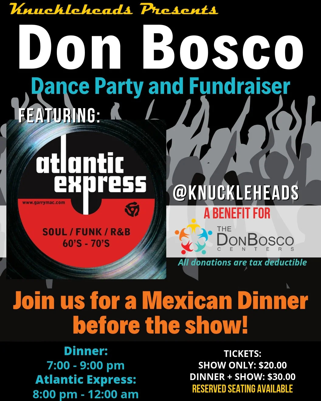 Knuckleheads Dance Party &amp; Fundraiser