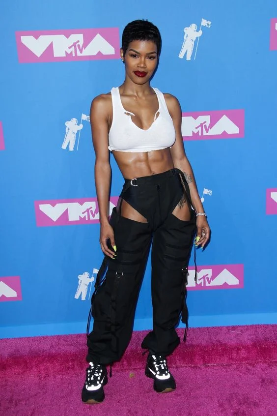 Teyana Taylor at the 2018 VMAs