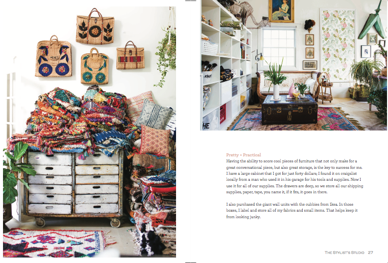 Excerpt from Your Creative Work Space, by Desha Peacock 