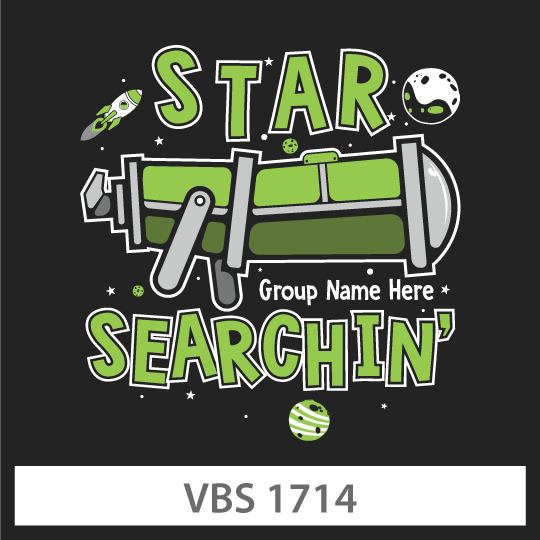VBS 2017 Vacation Bible School T-shirts 