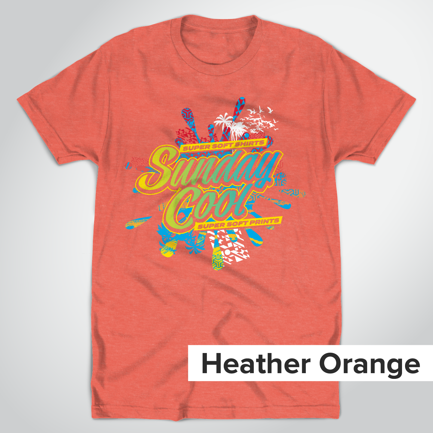 Super Soft Heather Orange