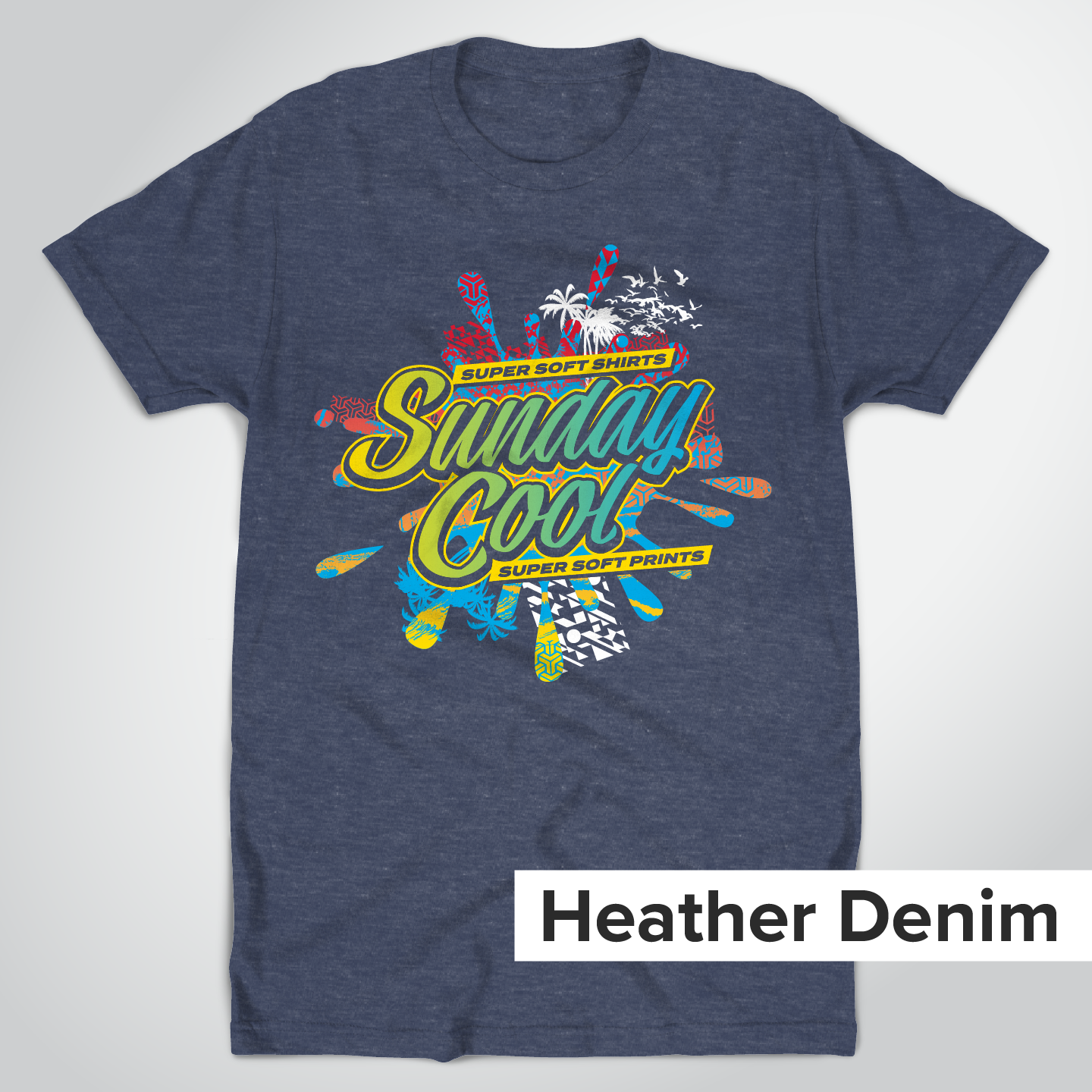 Super Soft Heather Denim
