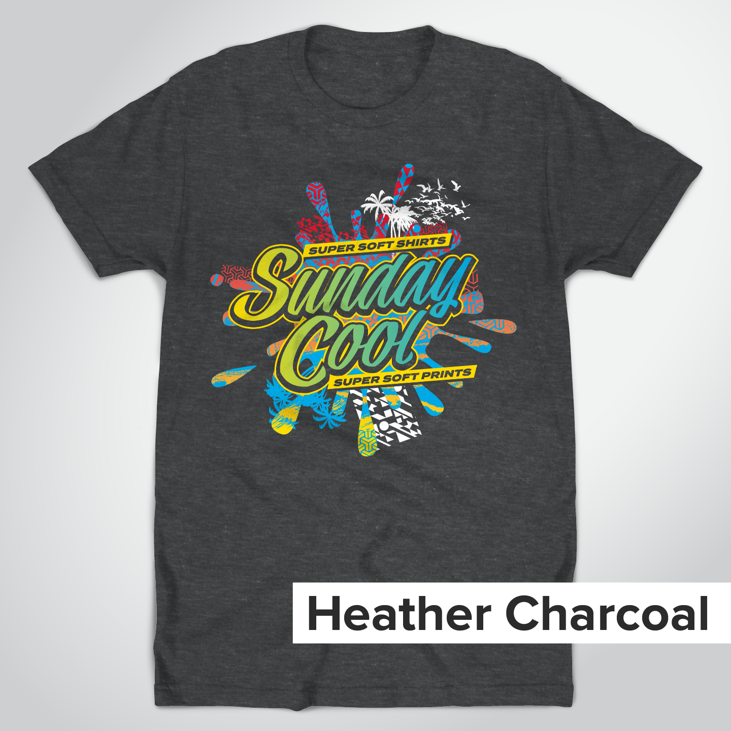 Super Soft Heather Charcoal