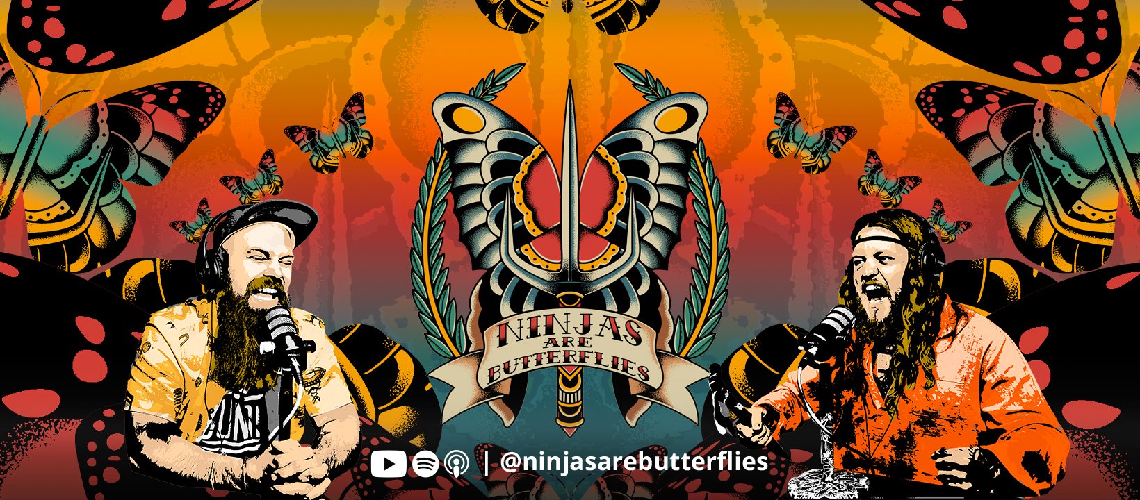 Ninjas Are Butterflies Powered by Sunday Cool