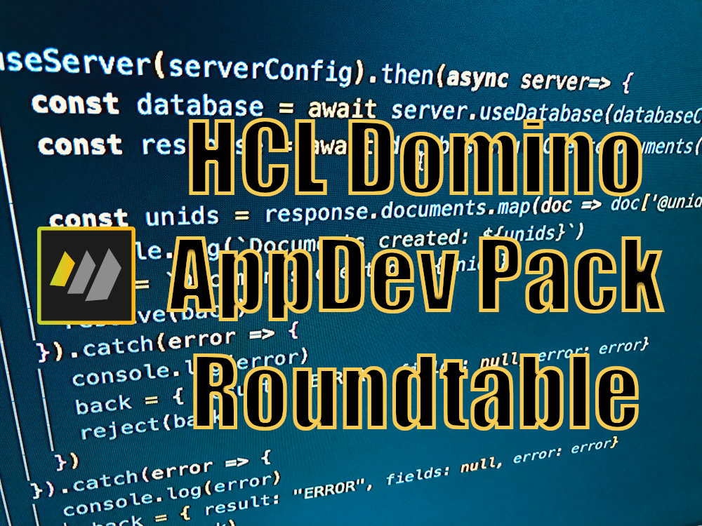 Summary of the AppDev Pack Roundtable