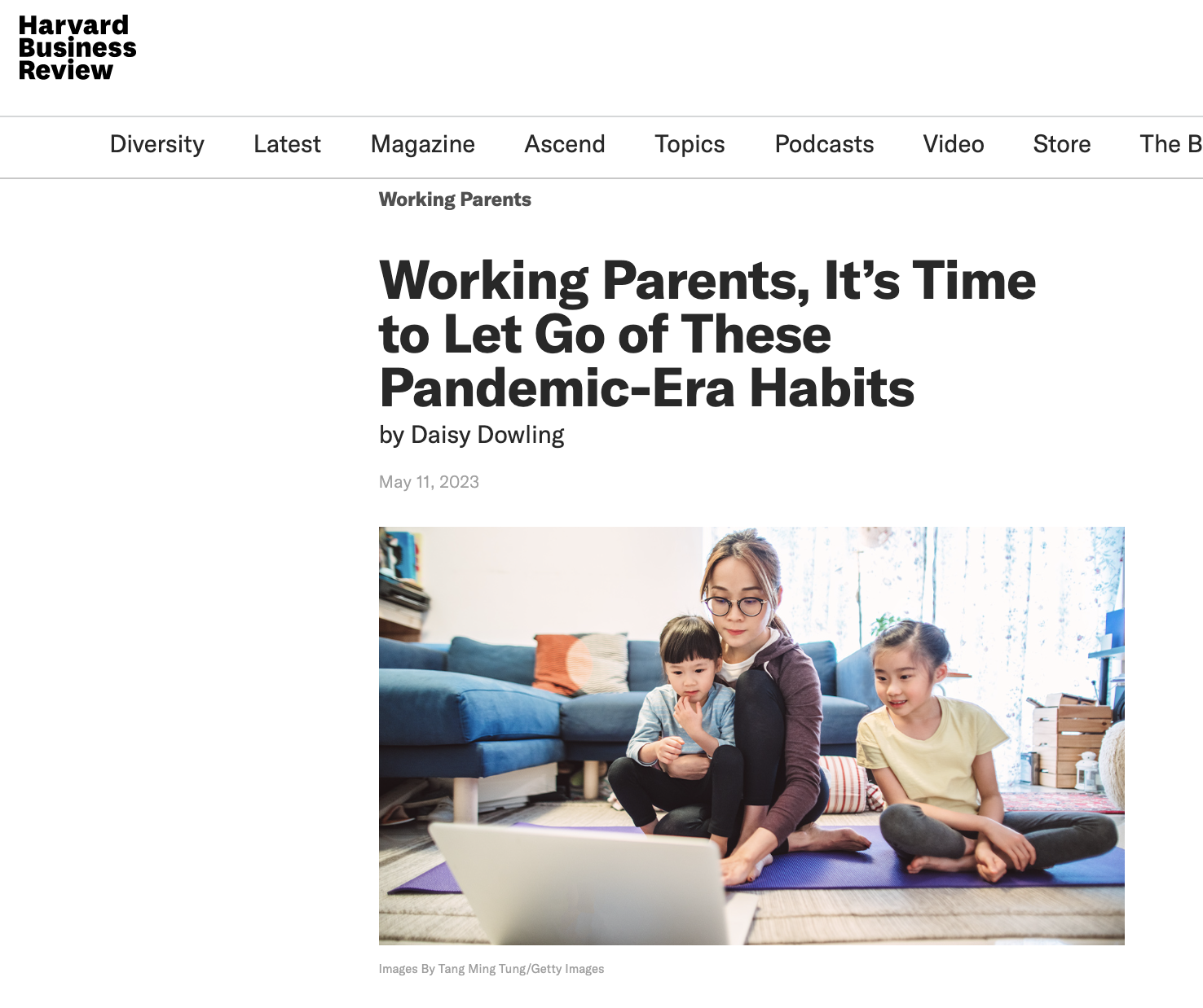 The Keys to Post-Pandemic Working Parenthood