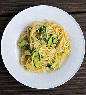 courgette carbonara