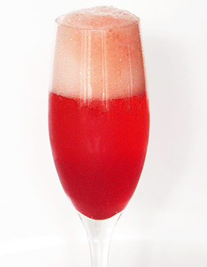 the perfect strawberry bellini