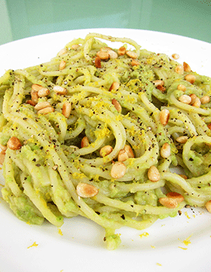 avocado spaghetti