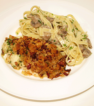 crispy garlic chicken