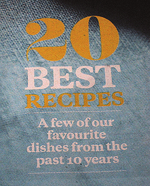 observer food monthly 20 best recipes