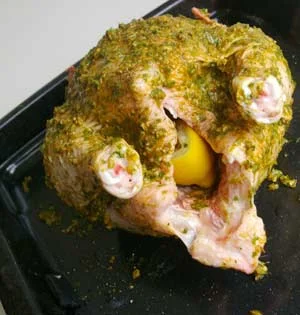 moro’s roast chicken with preserved lemon 