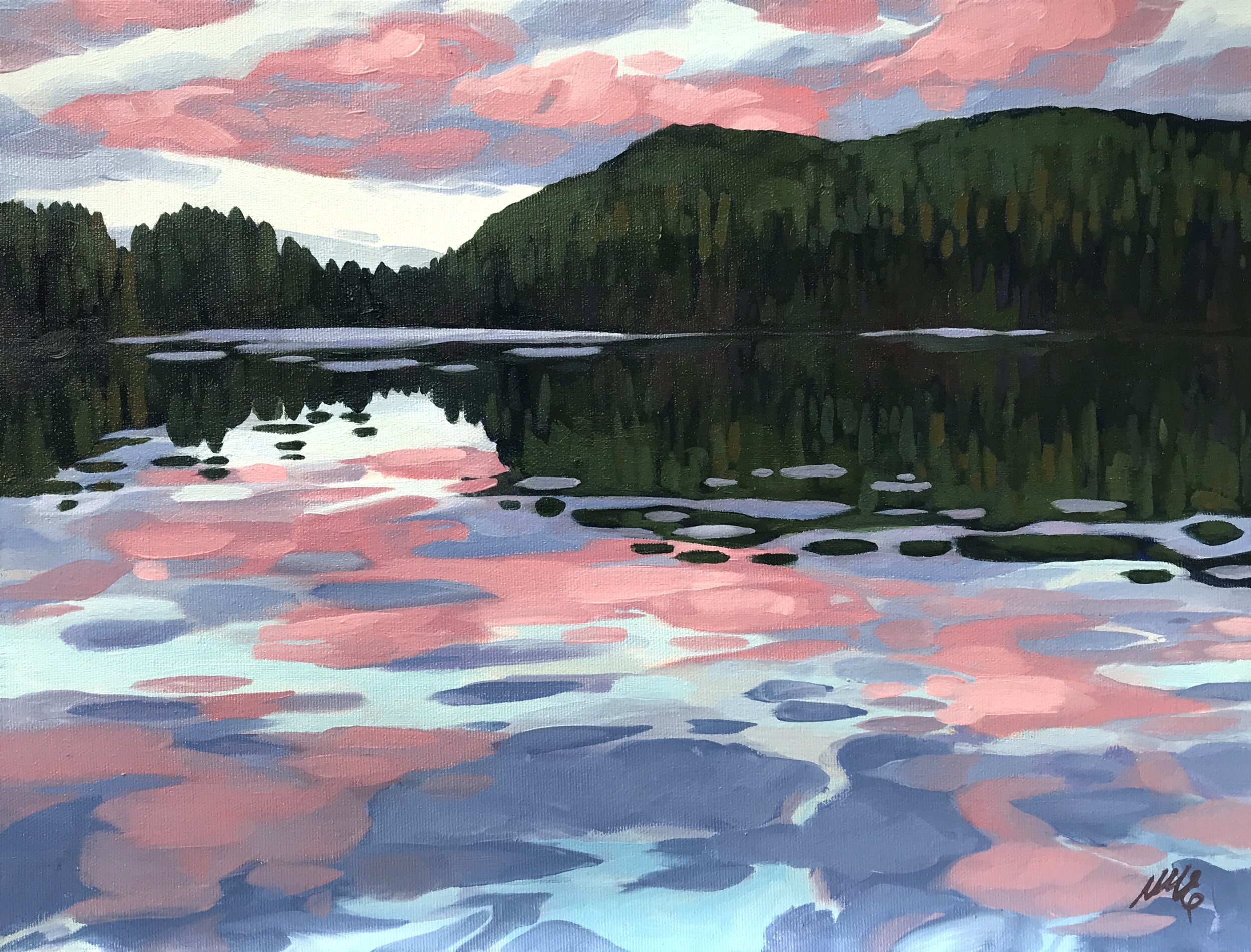EVENTIDE 16 x 12, oil on canvas