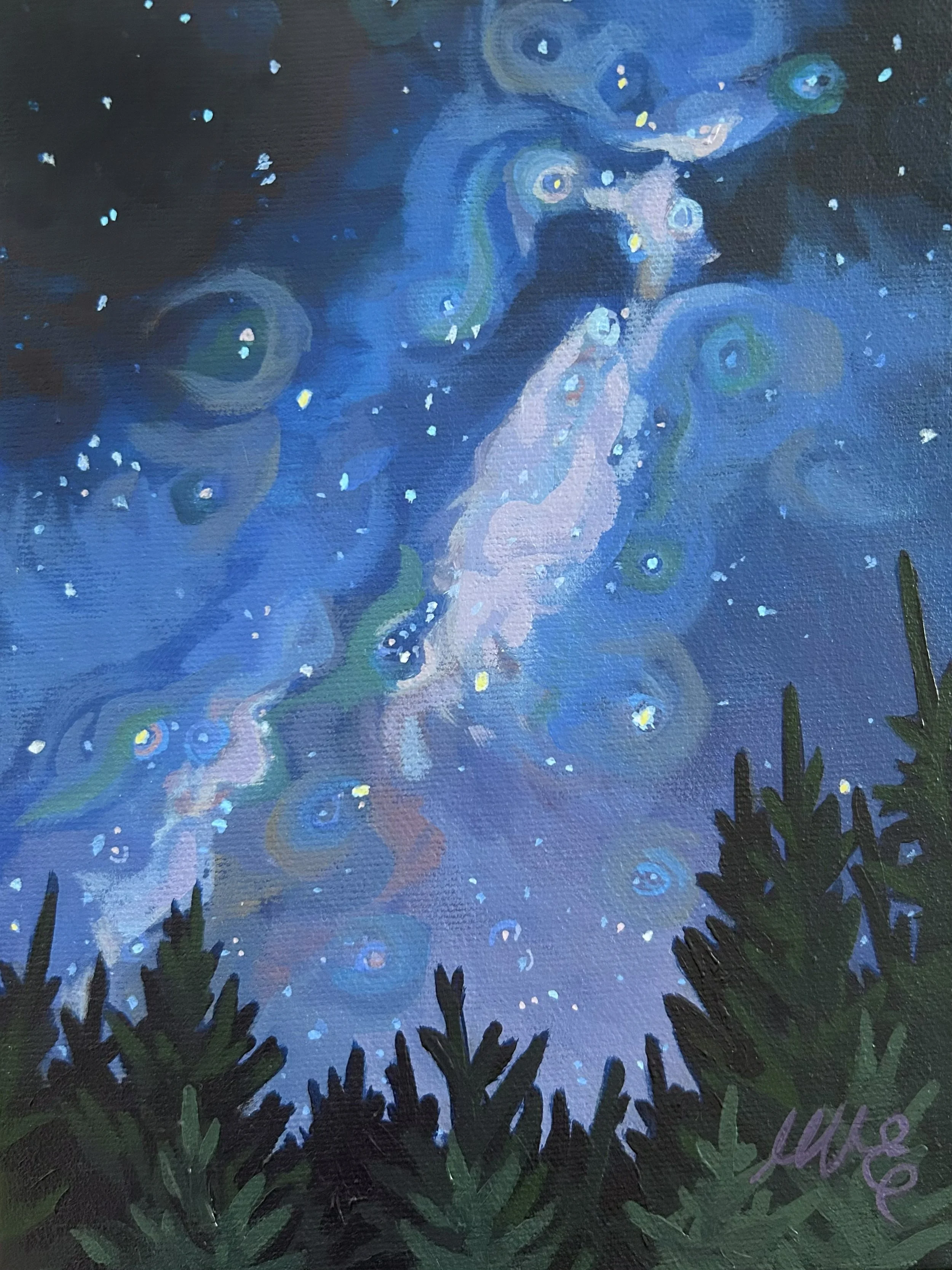 Little Milky, 6 x 8