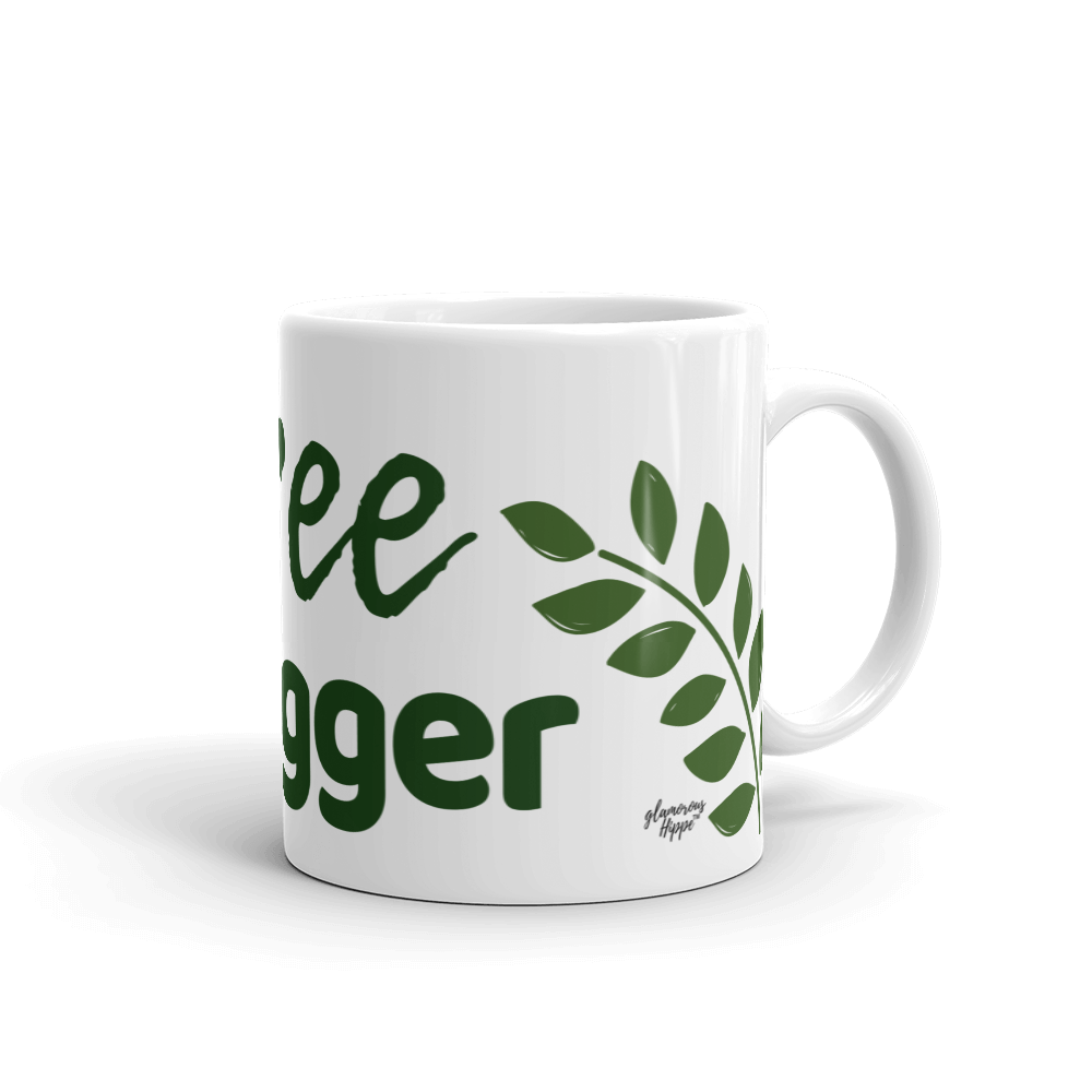 TREE HUGGER CERAMIC MUG