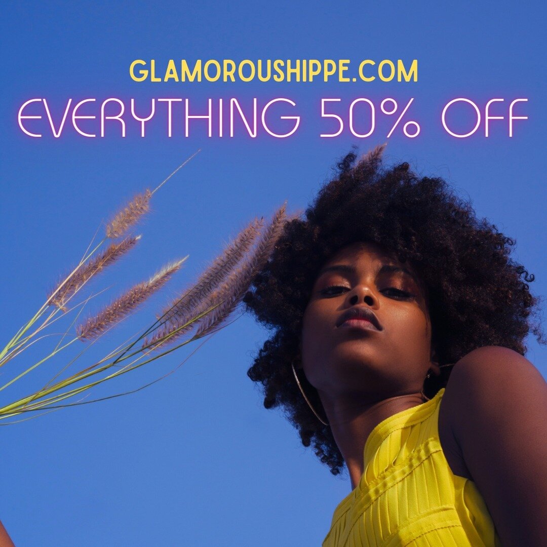 BIGGEST SALE EVER!
HEY MY HIPPES, EVERYTHING IN THE SHOP IS ON SALE FOR 50% OFF. ALL YOUR FAVORITE TEAS AND T-SHIRTS, MUGS, AND MORE. SHOP NOW AT GLAMOROUSHIPPE.COM