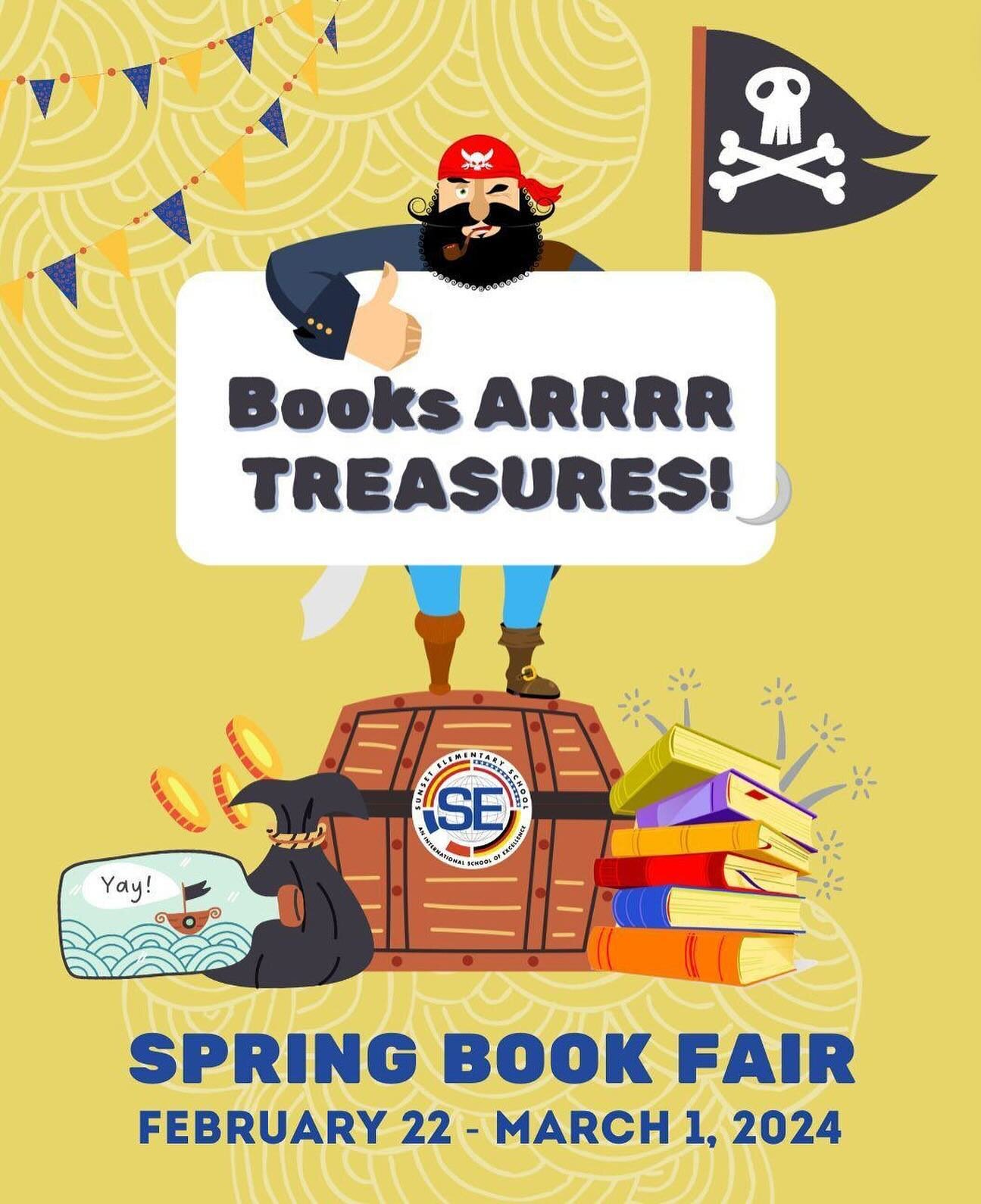 🏴&zwj;☠ Ahoy, me hearties!  Our BOOK FAIR is just  one week away!!! ARRRRRR you ready??? Here is a checklist to help you prepare to embark on a high seas adventure 🌊:

1. 💳 Make sure to create your child&rsquo;s e-Wallet using this link: (find it 