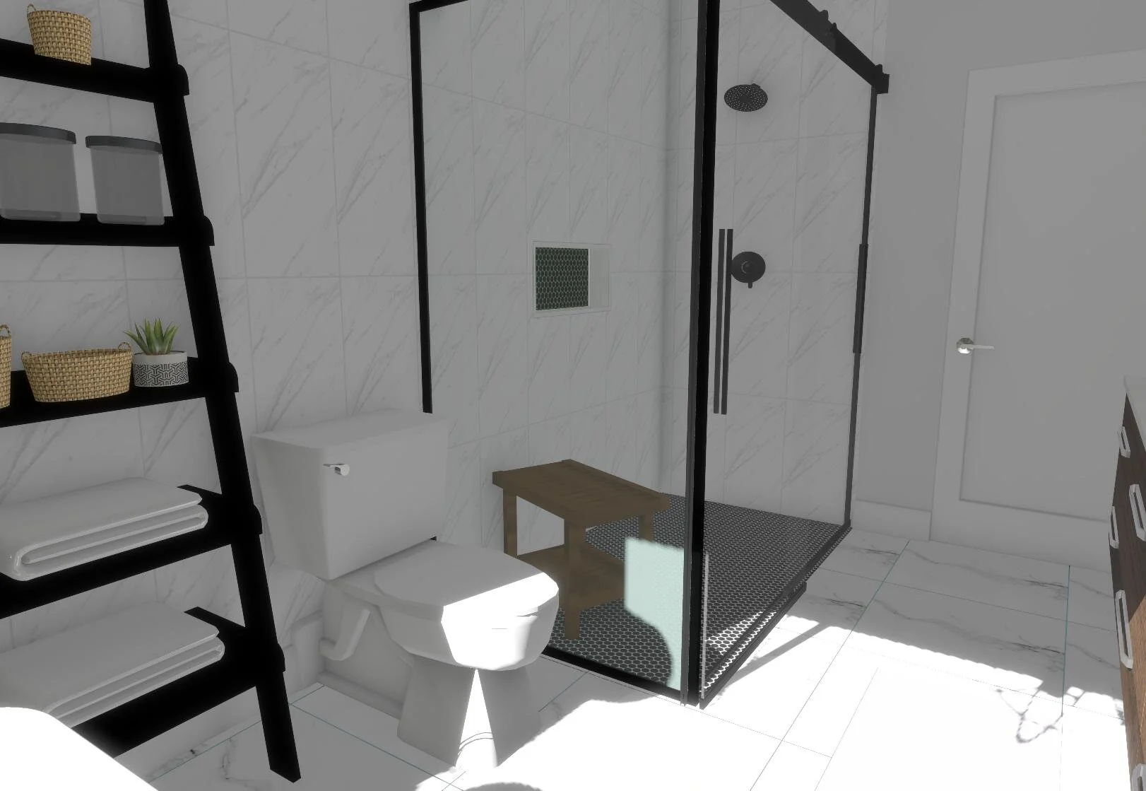 King Bathroom By ALOMA Home Staging & Design