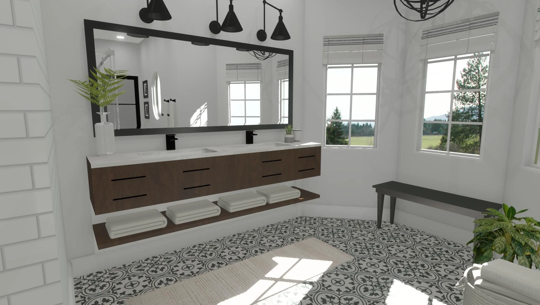 Golf Club Bathroom By ALOMA Home Staging & Design