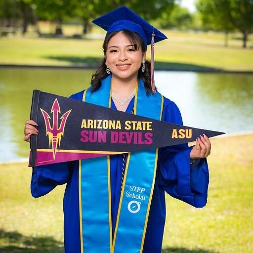 This is why we do what we do! These pictures make us so happy. Want to see more (or find yours?!). Check out our latest blog post, Where the STEP Class of 2022 Is Headed to College. Link in bio! 💙 #stepscholars #steppersinaction #equalopportunityaz 