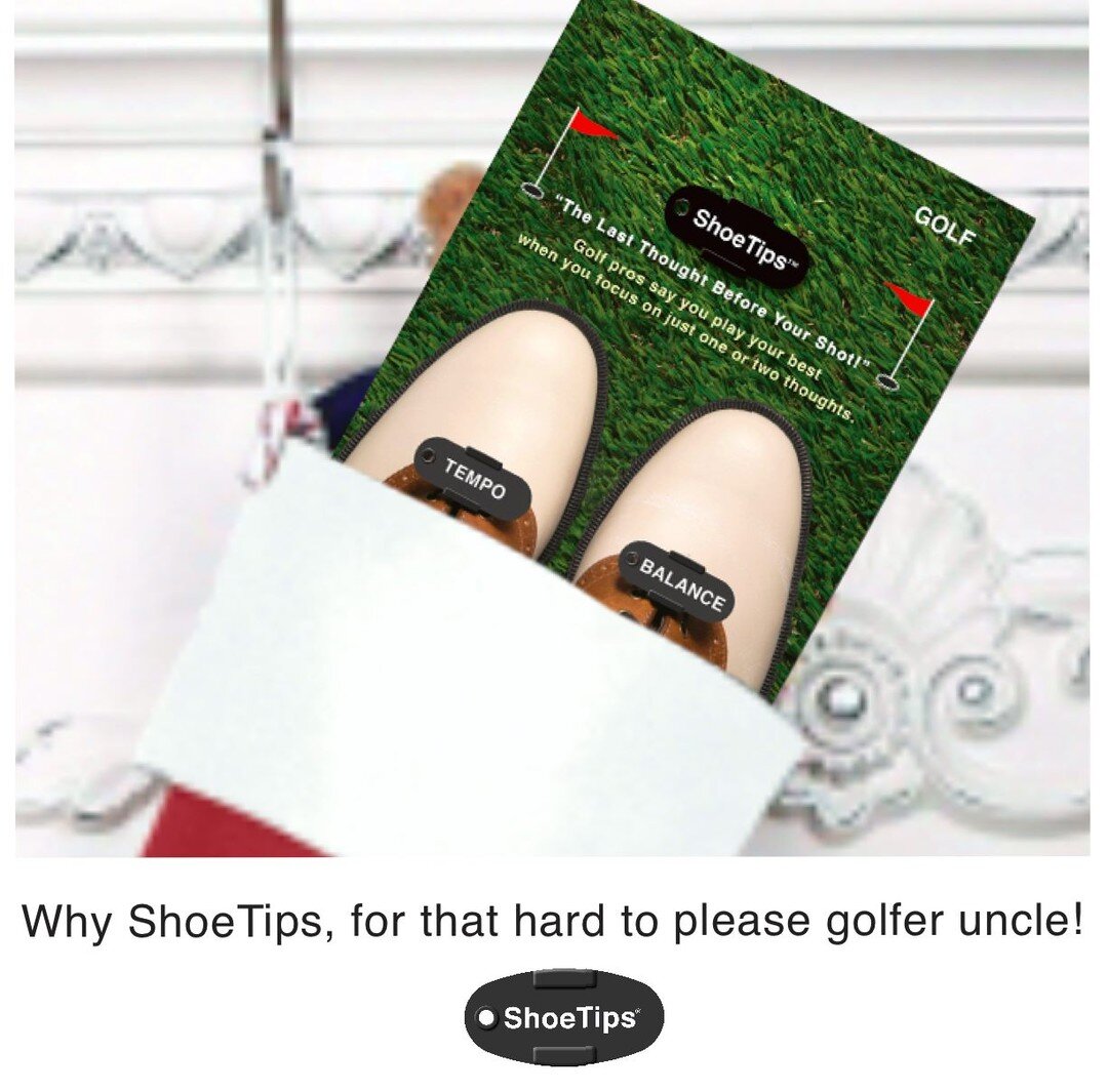 For all the &quot;golfer uncles&quot; in your family. 🏌️&zwj;♀️🎄
20% off, now through Monday. Use code: BF-CM when you add to cart.