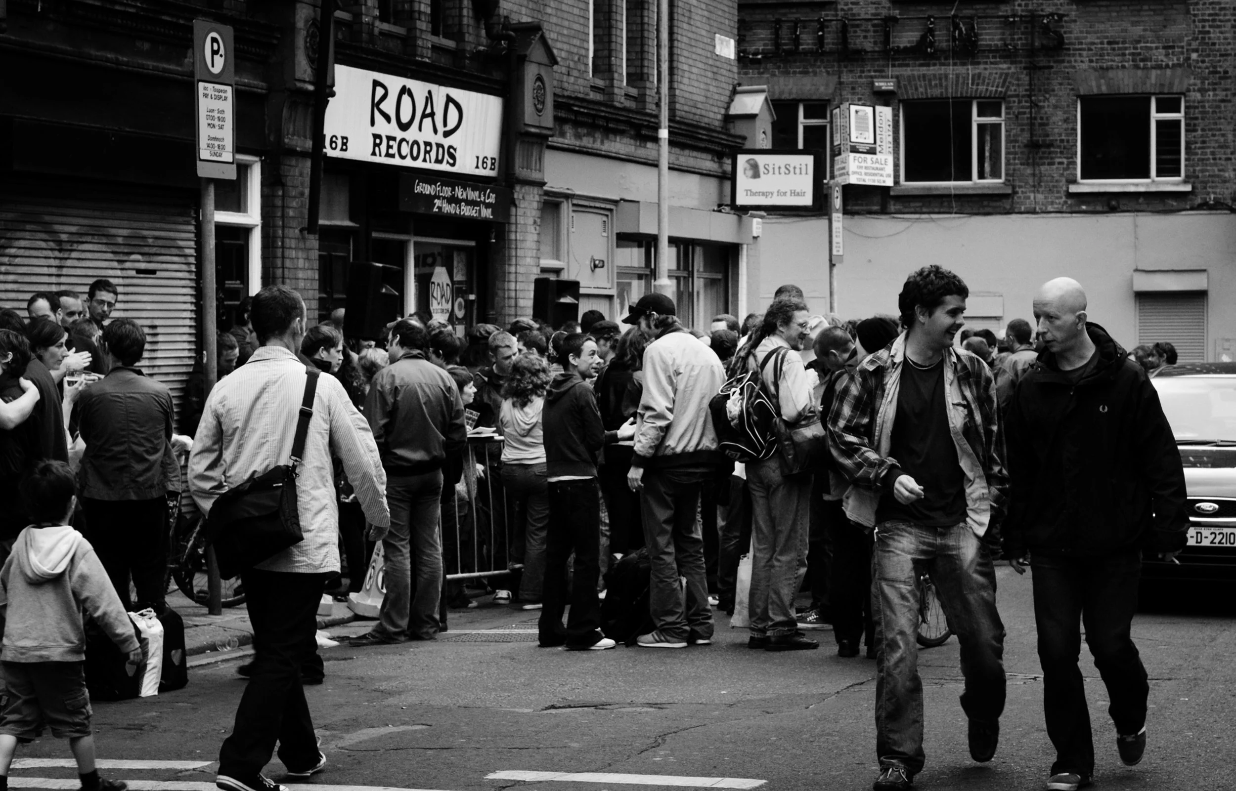 Underground opening, Fade Street, Dublin, 27 June 2008. photo courtesy Ros Kavanagh