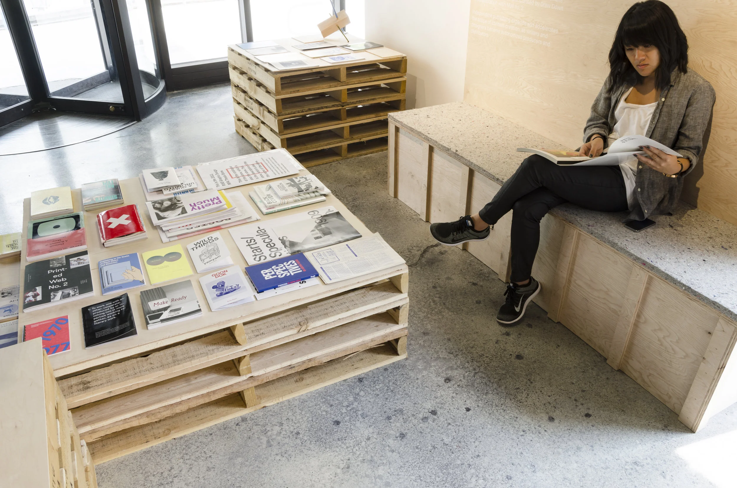 photo: Draw down, Mall No. 2 Exhibition @ UMOCA, Fall 2015