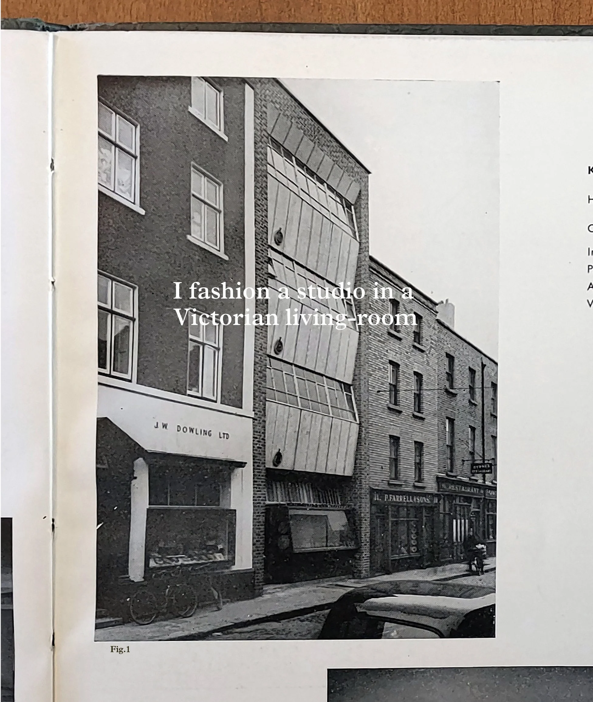 Peter Maybury: I fashion a studio in a Victorian living-room