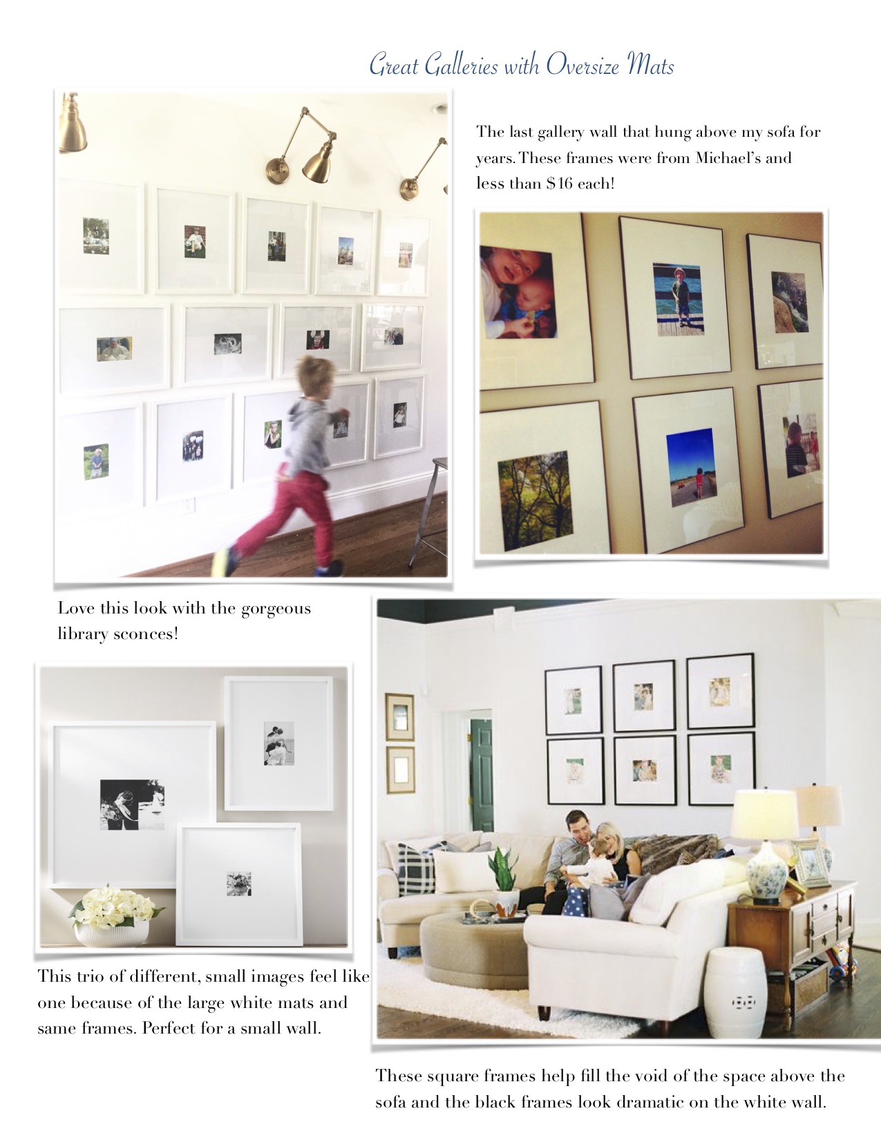 How to Design a Gallery Wall, Pottery Barn, How to Design a Gallery Wall