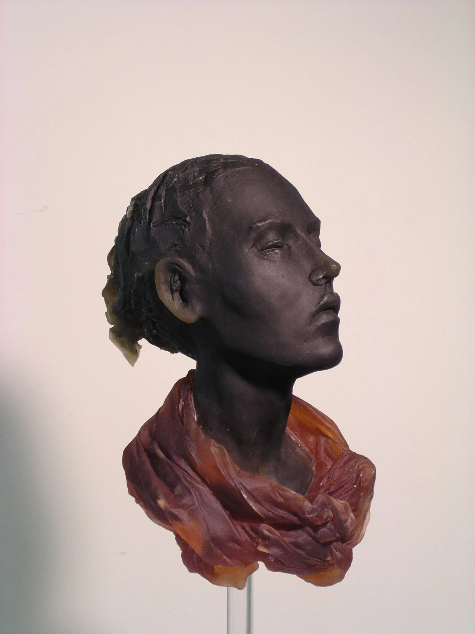 Untitled (red scarf)